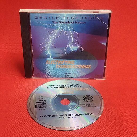 Electrifying Thunderstorms Gentle Persuasion The Sounds of Nature CD 1987 - Picture 7 of 8